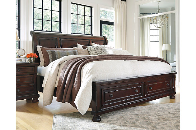 porter king sleigh bed | ashley furniture homestore