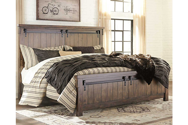 Lakeleigh Queen Panel Bed Ashley, California King Bed Frame With Headboard Ashley Furniture