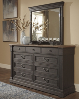 Tyler Creek Dresser And Mirror Ashley Furniture Homestore