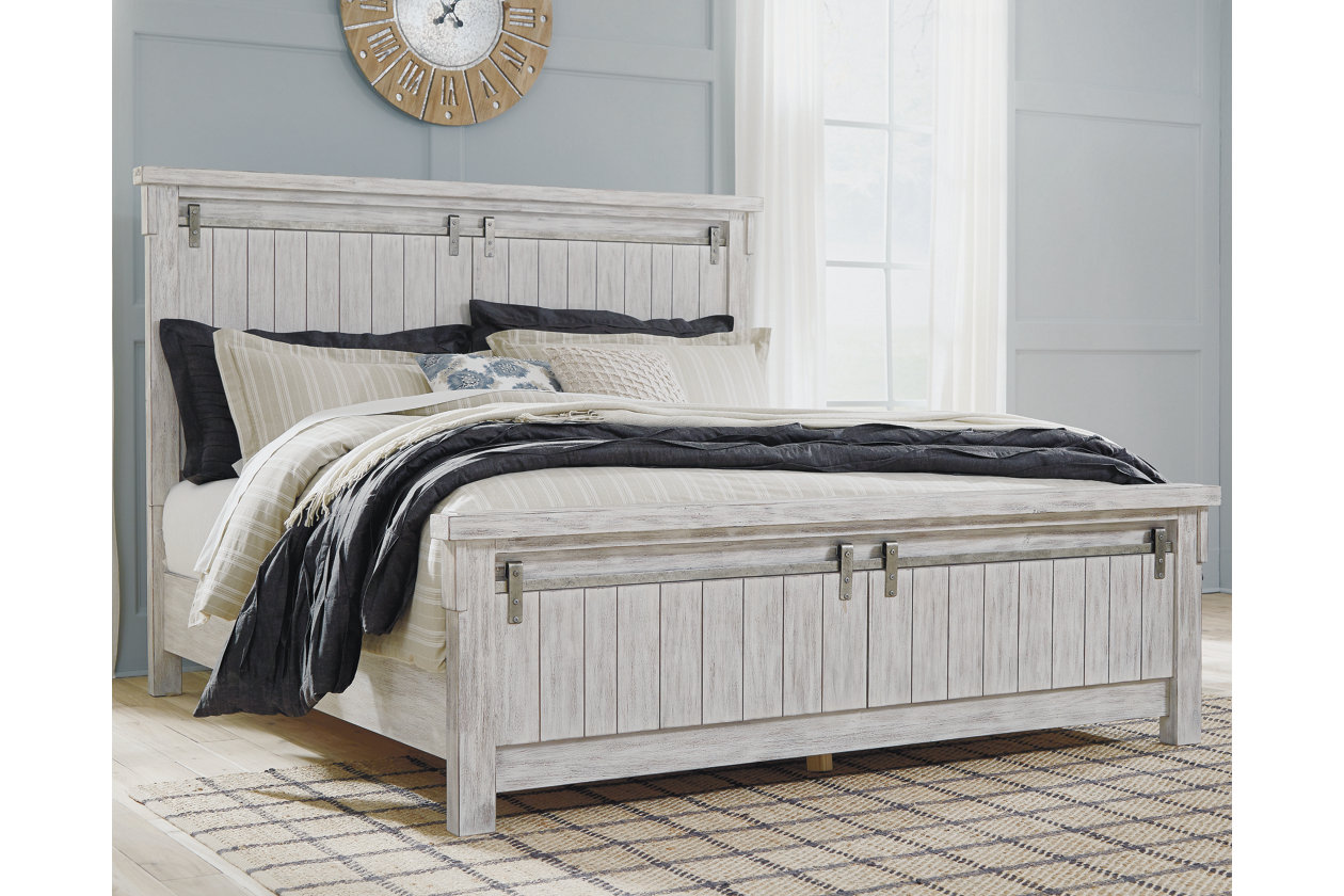 Brashland Queen Panel Bed Ashley Furniture Homestore