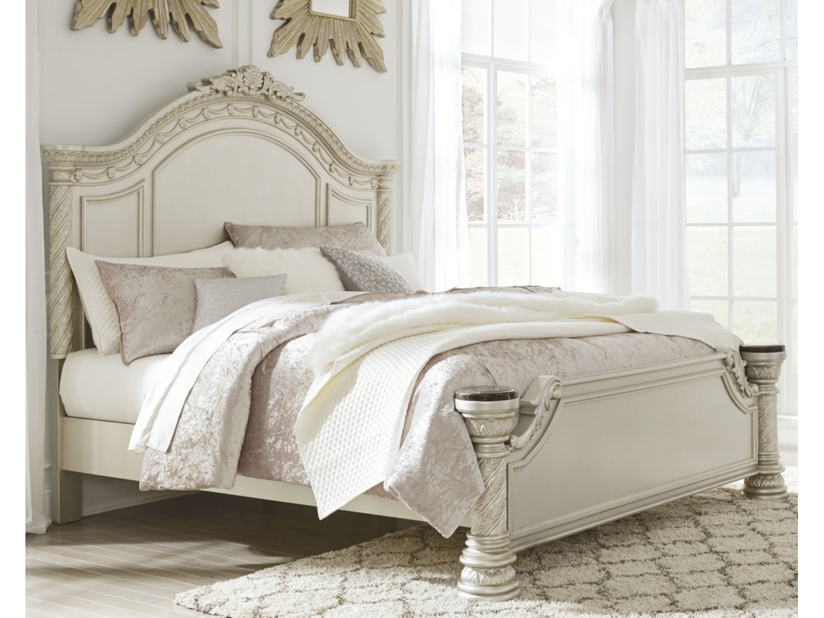 Silver ashley deals bedroom furniture