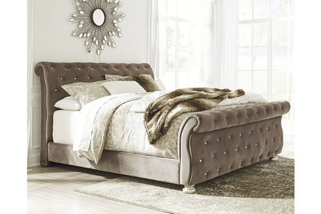 Cassimore Queen Upholstered Bed, Ashley Furniture Upholstered Bed Frame