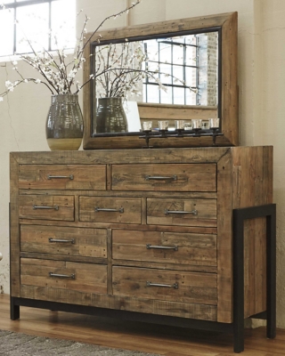 Sommerford Dresser And Mirror Ashley Furniture Homestore