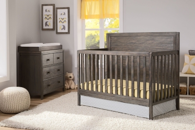 Rustic grey 2024 changing table