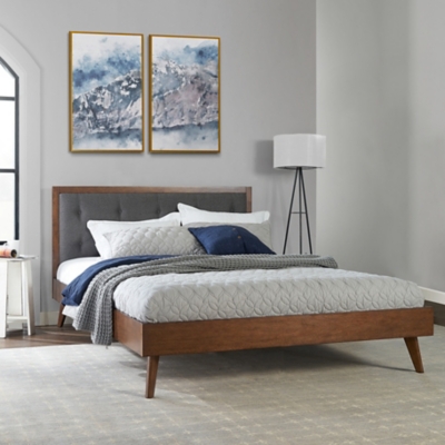 Adair Platform Queen Upholstered Bed | Ashley Furniture ...