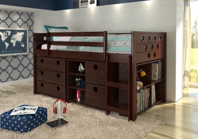 kids loft bedroom set