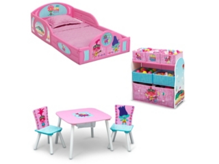 Delta Children Trolls World Tour Toddler Bedroom Bundle