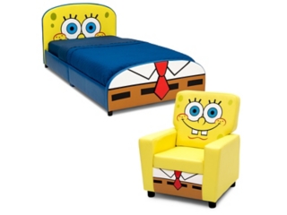 Delta Children SpongeBob SquarePants Bedroom Bundle
