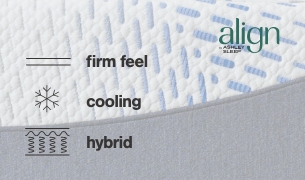 Millennium Cushion Firm Gel Memory Foam Hybrid Mattress