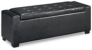 Benches Upholstered Storage Bench, , large
