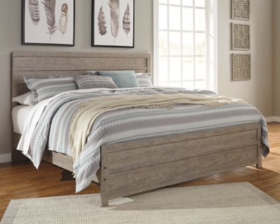 Culverbach King Panel Bed, Gray