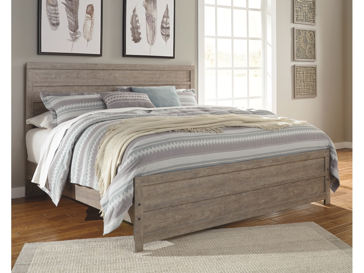 Culverbach Panel Bed - Gray