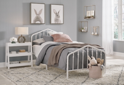 Trentlore Twin Metal Bed | Ashley