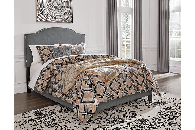 Adelloni Queen Upholstered Bed Ashley, Ashley Furniture Jerary King Upholstered Bed