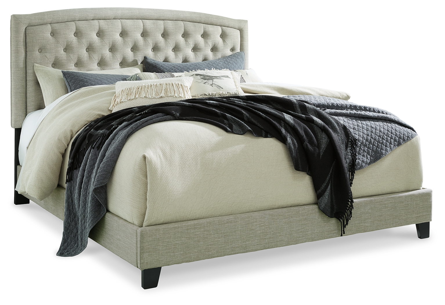 Ashley homestore upholstered bed discount