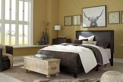 Mesling King Upholstered Bed