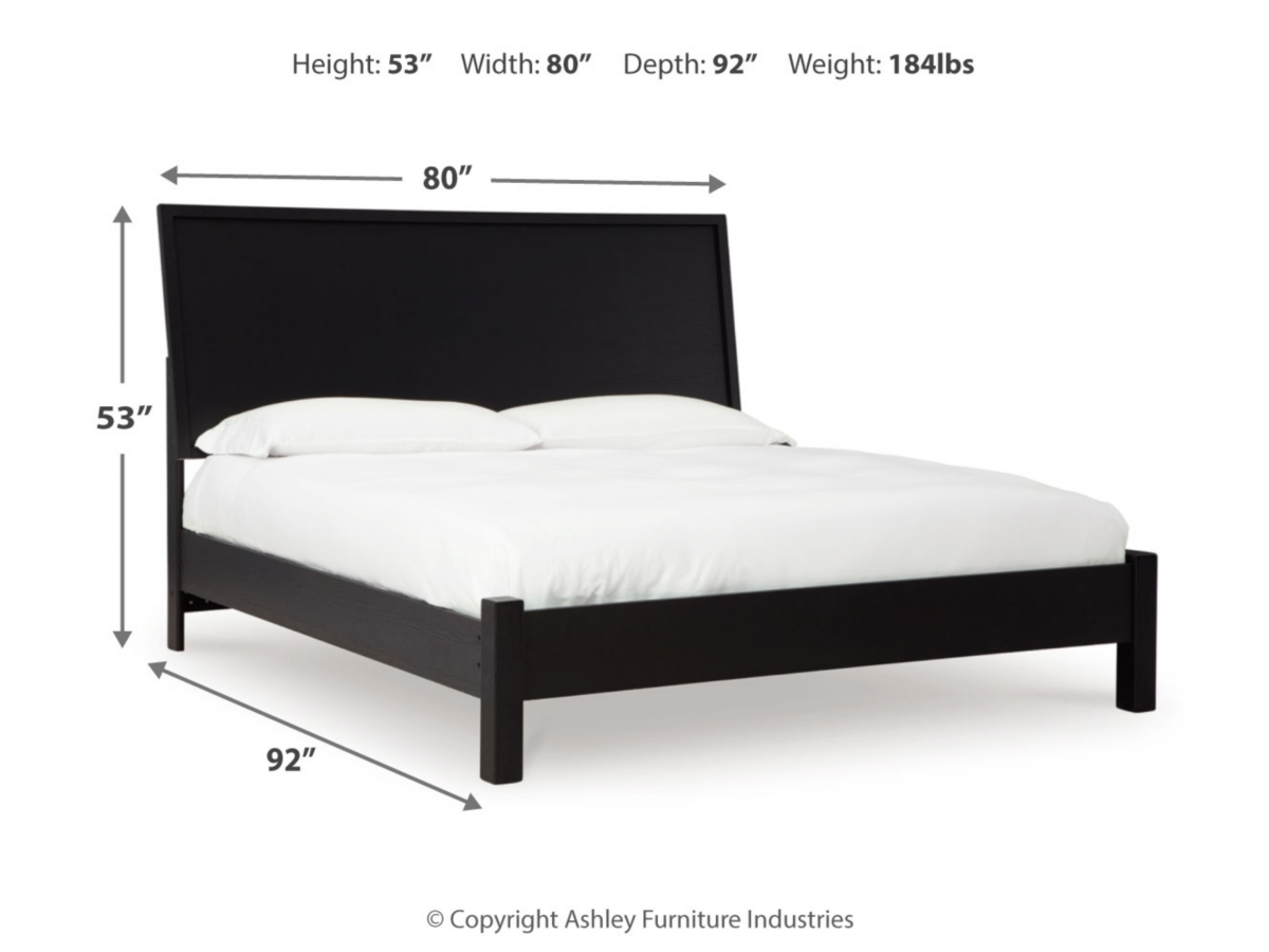 Danziar Platform Bed - Black Danziar Platform Bed - Black