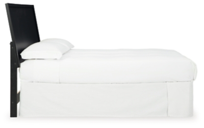 Danziar King Panel Headboard, Black, large