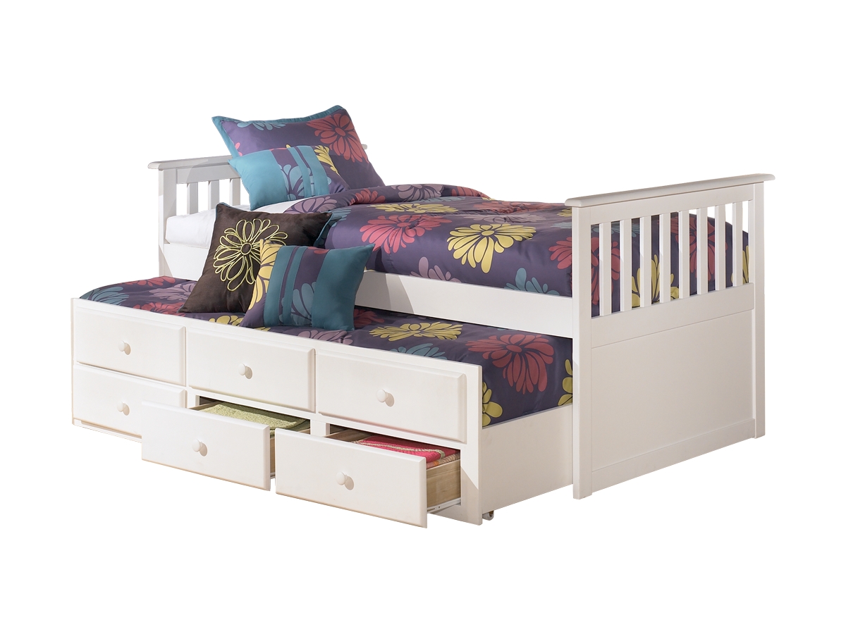 Ashley furniture twin bed with trundle hotsell