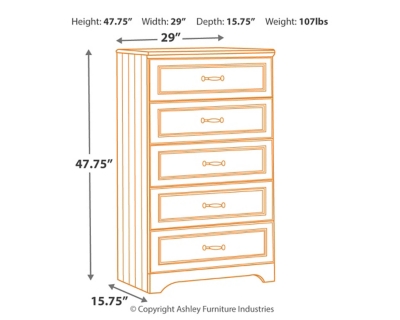 Ashley lulu deals dresser