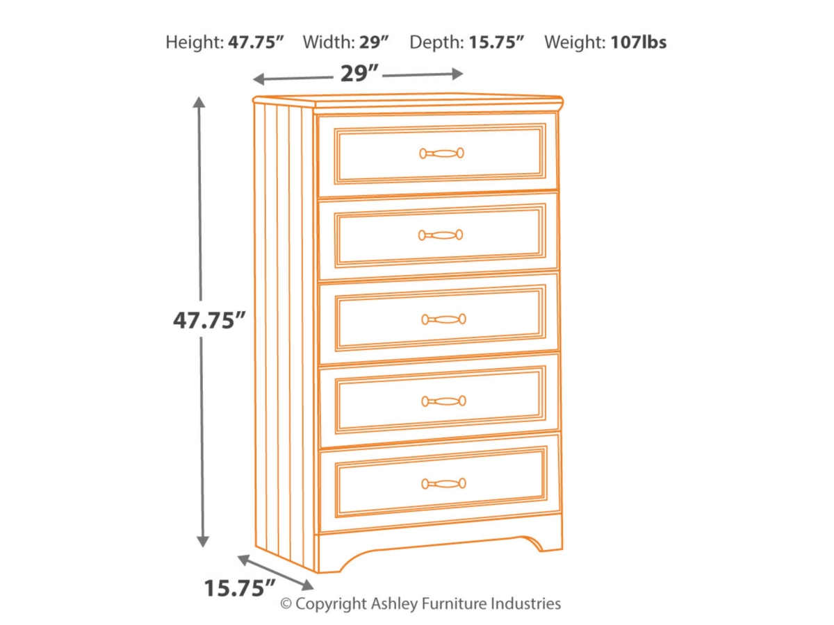 Lulu Chest of Drawers Ashley