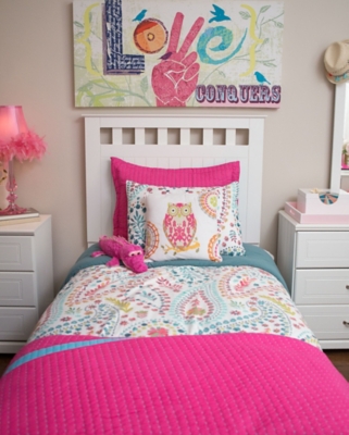 ashley furniture girl twin bed