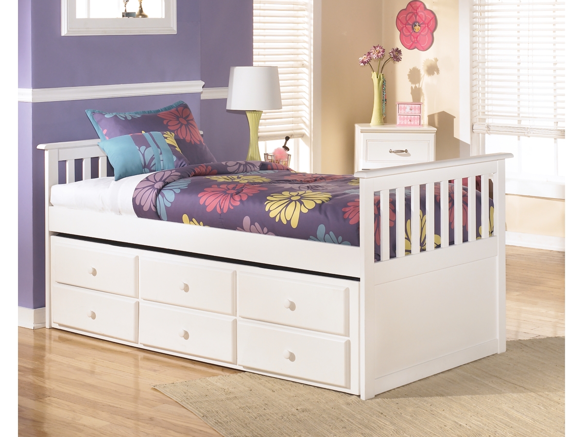 Lulu twin sales trundle bed