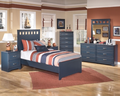 leo twin panel bed | ashley furniture homestore