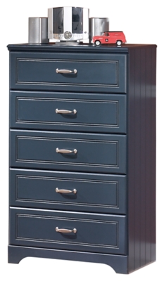 leo blue dresser