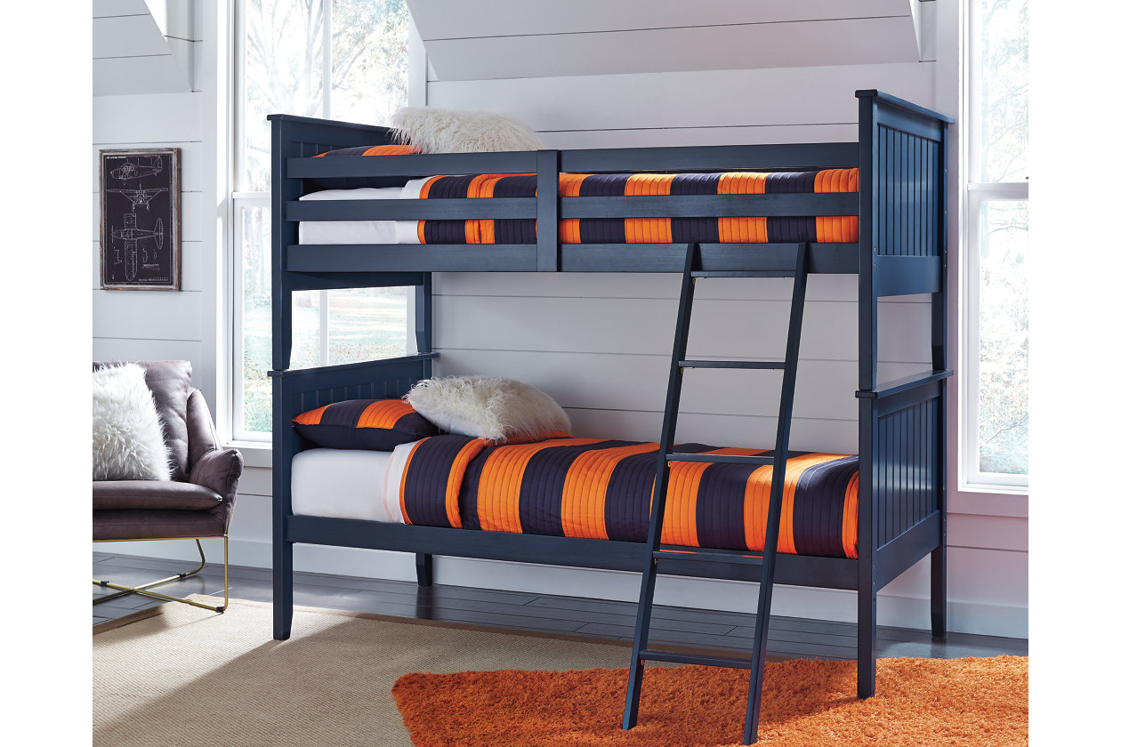 Leo 3 Piece Twin Over Twin Bunk Bed Ashley Furniture Homestore