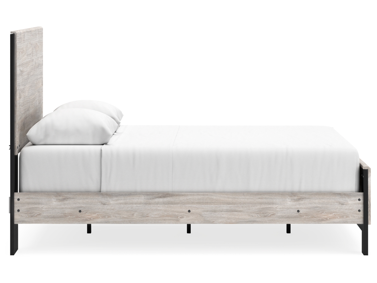 Vessalli Panel Bed - Gray Vessalli Panel Bed - Gray