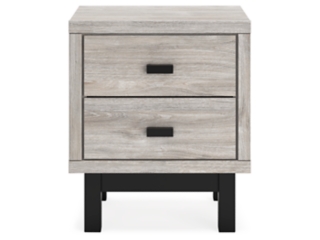 Vessalli 22" 2 Drawer Charging Nightstand