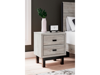 Vessalli 22" 2 Drawer Charging Nightstand