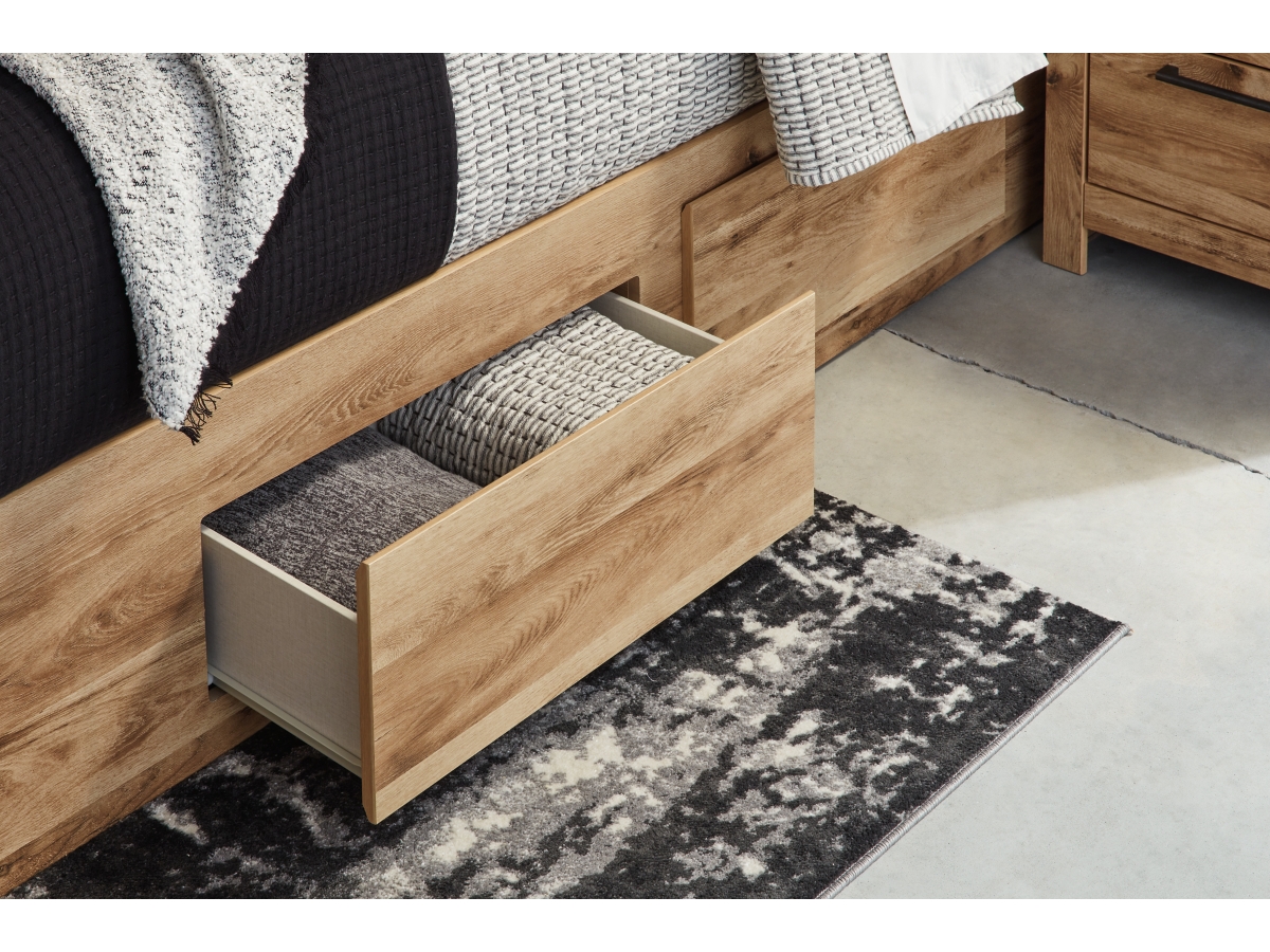 セール 国内 6 with Bed Panel King Hyanna Storage Ashley | Drawers スケートボード