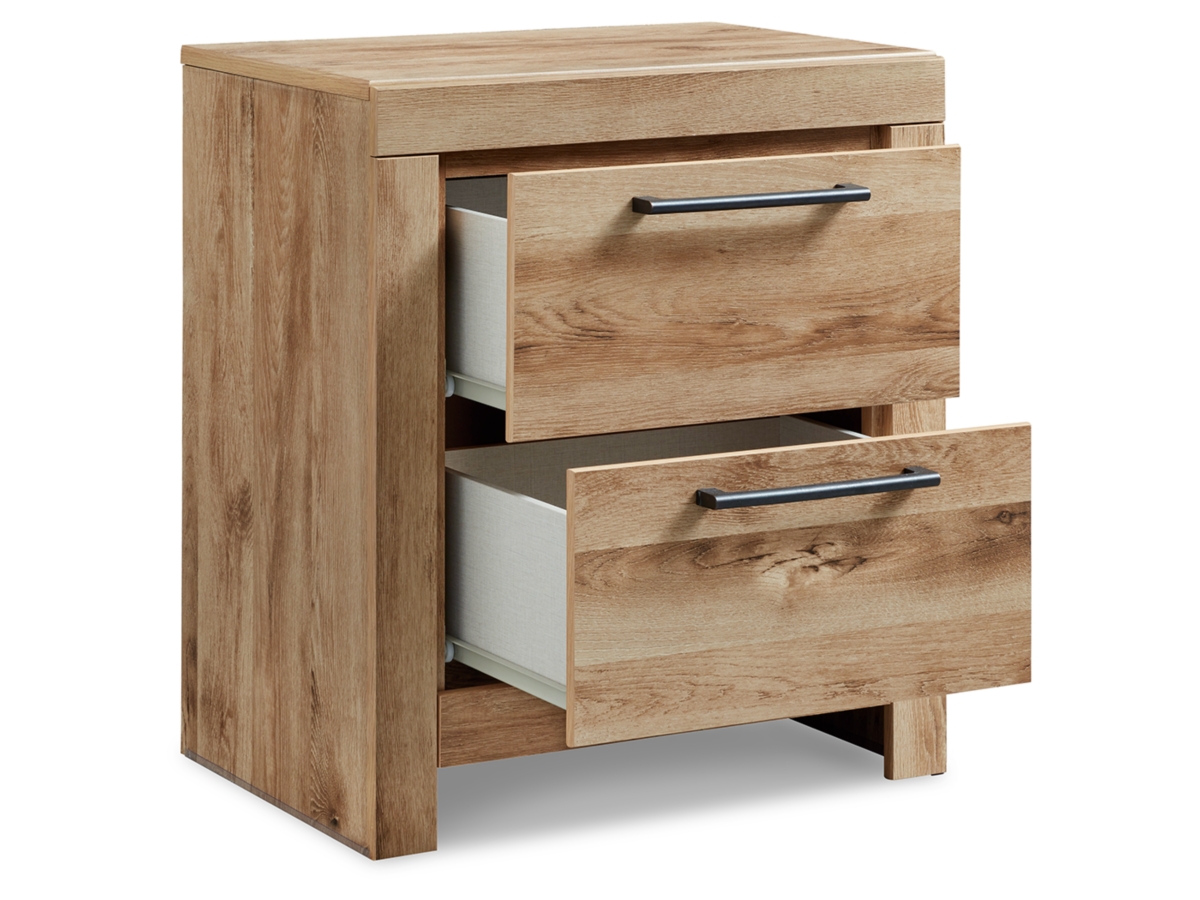 Hyanna Nightstand - Tan Brown