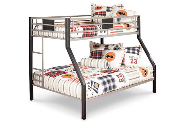 Dinsmore Twin Over Full Bunk Bed Ashley, Upper Bunk Bed Weight Limit