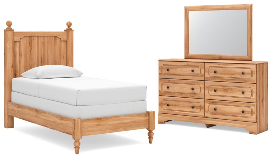 Cama, cómoda y espejo Galletyn Twin Panel - image 1