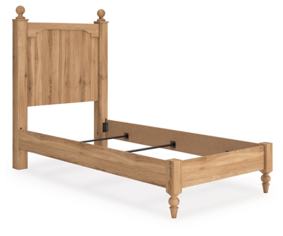 Galletyn Twin Panel Bed, Warm Brown, large