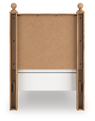 Galletyn Twin Panel Bed, Warm Brown, large