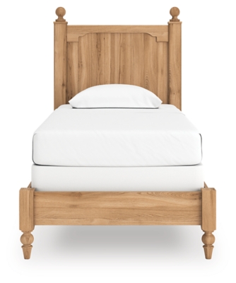 Galletyn Twin Panel Bed, Warm Brown, large