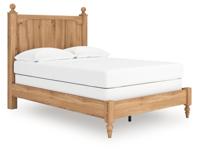 Galletyn Queen Panel Bed, Warm Brown, grid