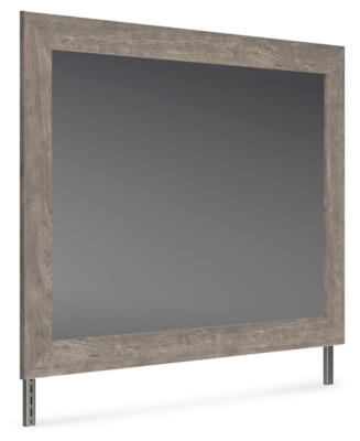 Bayzor Bedroom Mirror, Gray