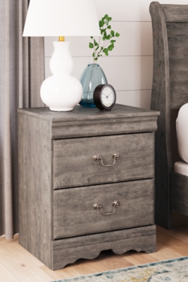 Bayzor Nightstand, Gray