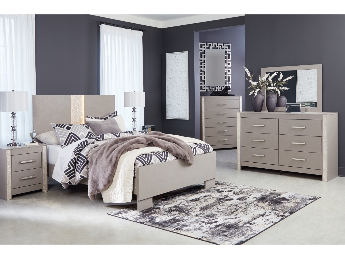 Surancha Nightstand - Gray Surancha Nightstand - Gray