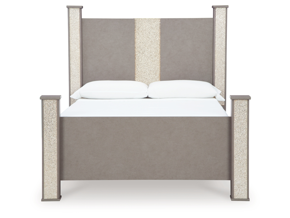 Surancha Poster Bed - Gray