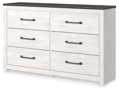 Gerridan Dresser, White/Gray, rollover