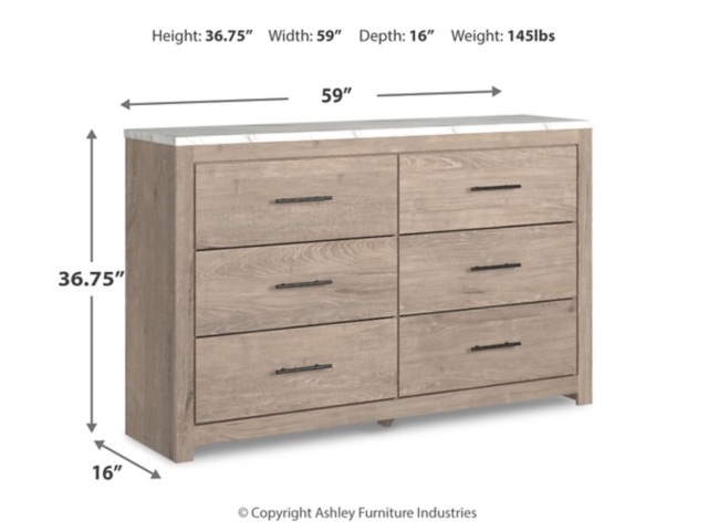 chinese dress ladies Cambria White Solid Maple 9-Drawer Tall Dresser with Dark Knight Top