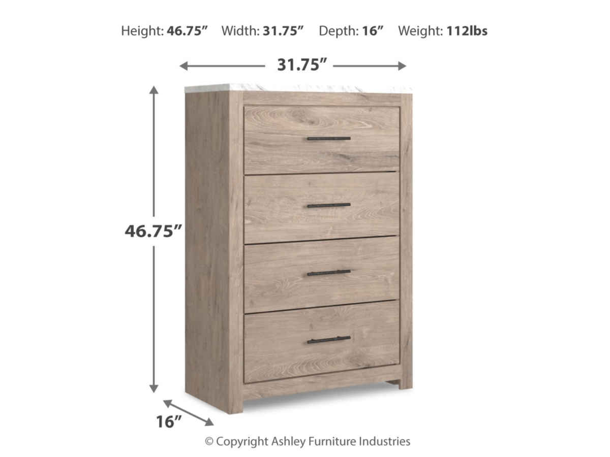 Senniberg 4 Drawer Chest of Drawers | Ashley