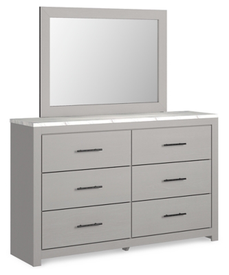 Cottonburg Dresser and Mirror, , large