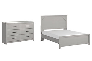 Cottonburg Queen Panel Bed with Dresser, , large